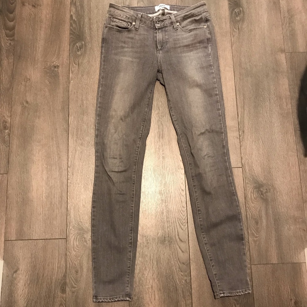 Paige Verdugo Ultra Skinny Grey Jeans